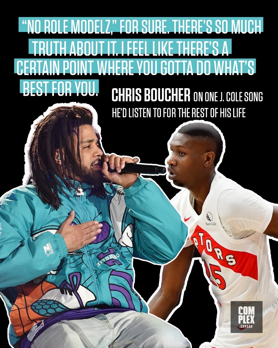 Chris Boucher quote graphic for Complex Canada
