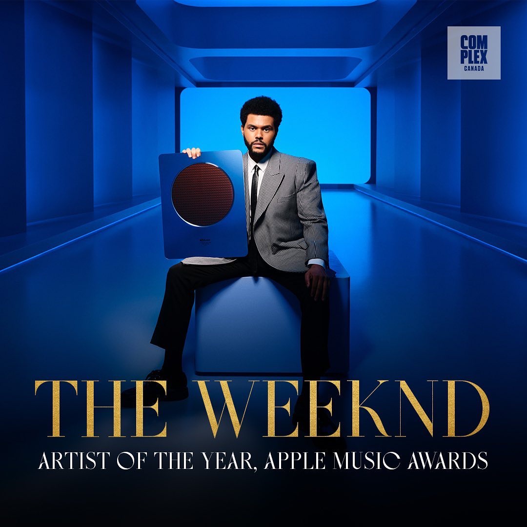 Apple Music Artist of the Year — The Weeknd, for Complex Canada